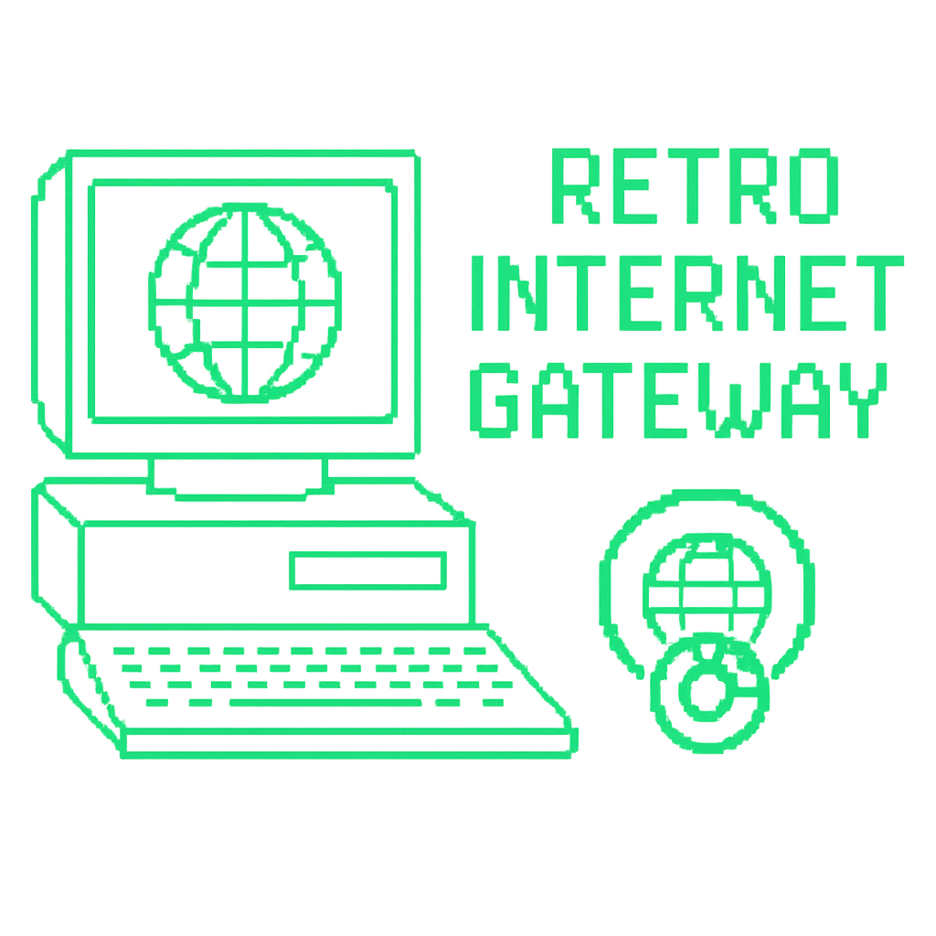 Retro Internet Logo